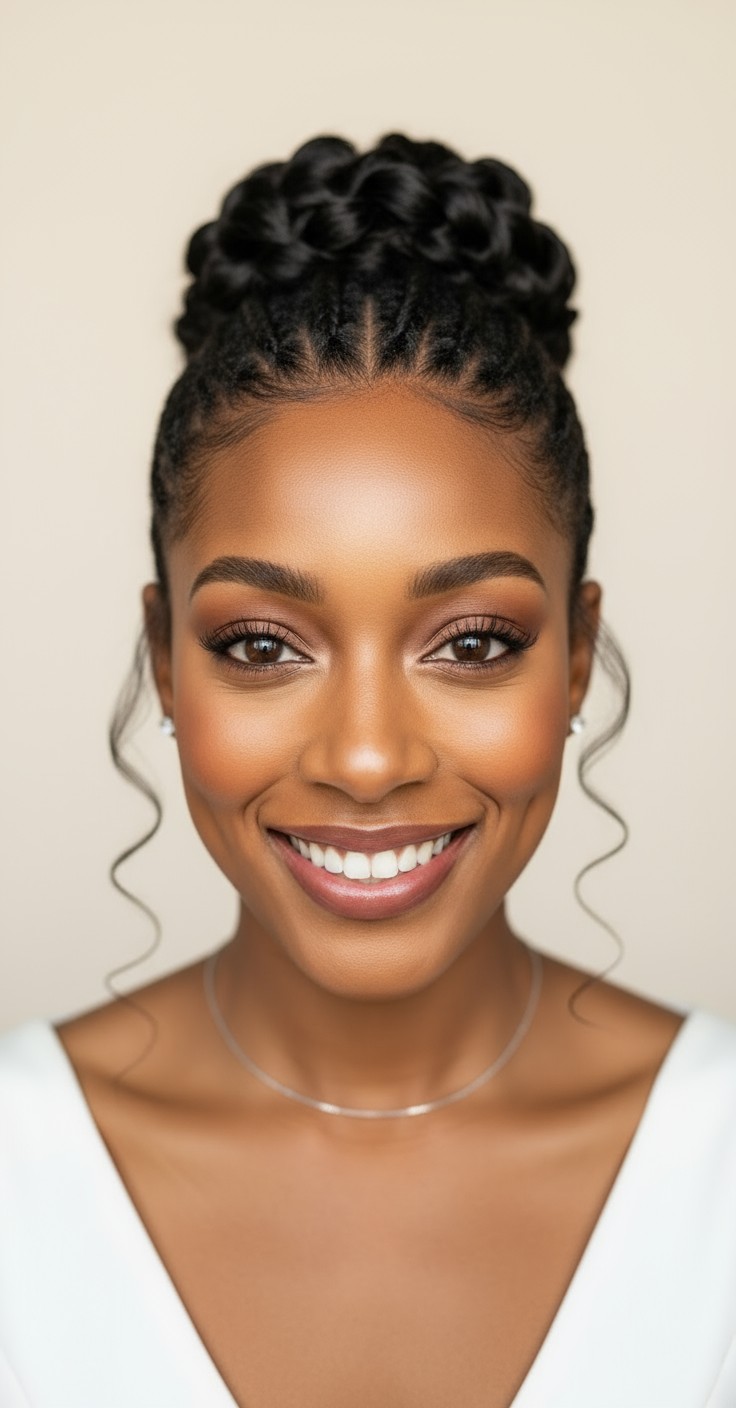 After Bridal Hair Bun